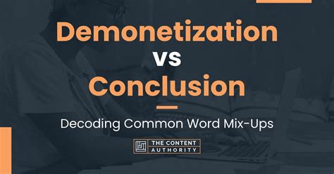 Conclusion vs Result: Decoding Common Word Mix.